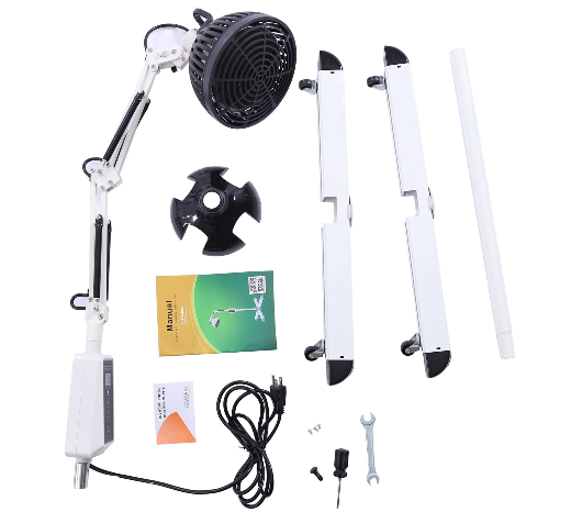Infrared Heat Lamp TDP Lamp TDP Far Infrared Heat Lamp Mineral Therapy Lamp with Touch Screen for Pain Relief and Recovery (LY-607A)