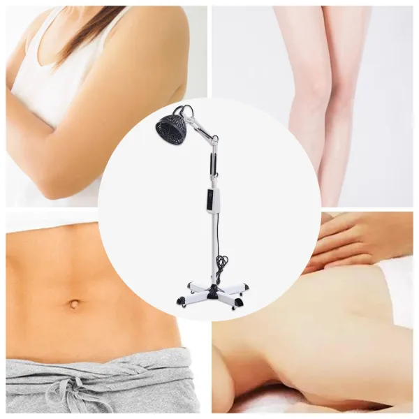 Infrared Heat Lamp TDP Lamp TDP Far Infrared Heat Lamp Mineral Therapy Lamp with Touch Screen for Pain Relief and Recovery (LY-607A)