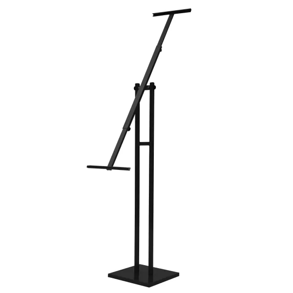5-Piece Poster Frame Floor Standing Poster Display Frame Sign Stand Adjustable Black 5-Piece Poster Frame Floor Standing Poster Display Frame Sign Stand Adjustable Black