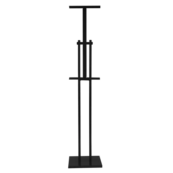 5-Piece Poster Frame Floor Standing Poster Display Frame Sign Stand Adjustable Black 5-Piece Poster Frame Floor Standing Poster Display Frame Sign Stand Adjustable Black
