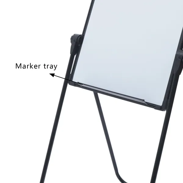White Board, Double Sided Magnetic Dry Erase Board, Free Standing Adjustable Flip Chart Easel, 35*24 Inch Portable Whiteboard White Board, Double Sided Magnetic Dry Erase Board, Free Standing Adjustable Flip Chart Easel, 35*24 Inch Portable Whiteboard