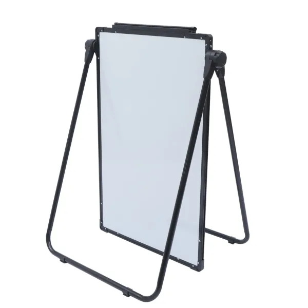 White Board, Double Sided Magnetic Dry Erase Board, Free Standing Adjustable Flip Chart Easel, 35*24 Inch Portable Whiteboard White Board, Double Sided Magnetic Dry Erase Board, Free Standing Adjustable Flip Chart Easel, 35*24 Inch Portable Whiteboard
