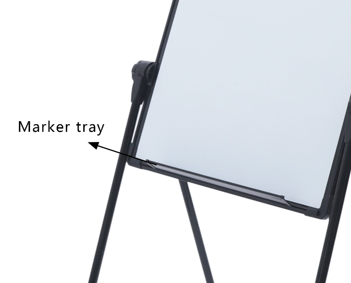 White Board, Double Sided Magnetic Dry Erase Board, Free Standing Adjustable Flip Chart Easel, 35*24 Inch Portable Whiteboard For School, Homeschool, Restaurant, Office.