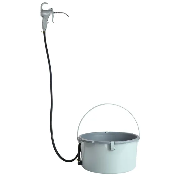 Handheld Bucket Oiler Light Oil Gun for Pipe Threader Tools Oil Bucket Gun Set Light Oil Gun Barrer