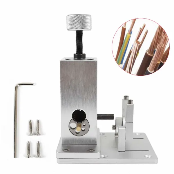 Scrap Wire Stripping Machine Cable Copper Wire Stripper Metal Recycle Tool with Electric Drill Holder