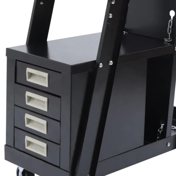 4 Drawer Cabinet Welding Cart, Plasma Cutter Heavy Duty Welding Carts with 4 Wheels and Tank Storage 176lbs Capacity 4 Drawer Cabinet Welding Cart, Plasma Cutter Heavy Duty Welding Carts with 4 Wheels and Tank Storage 176lbs Capacity