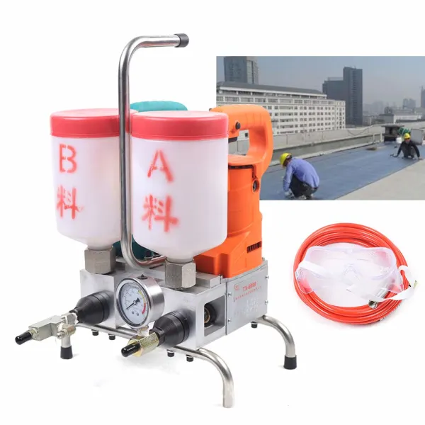 Double-Liquid Type High-Pressure Grouting Steel Machine for Reservoir Dam Body