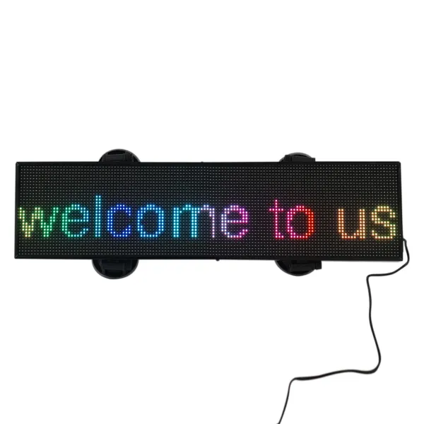 LED Car Sign,LED Sign Indoor Scrolling Display Lighting Board Programmable Advertising Screen LED Car Sign,LED Sign Indoor Scrolling Display Lighting Board Programmable Advertising Screen