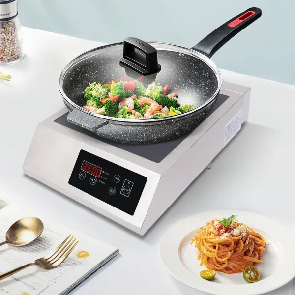 Induction Cooktop Commercial Grade Burner Pro Chef Professional Range High Power Stainless Steel Housing Schott Glass Induction Cooktop Commercial Grade Burner Pro Chef Professional Range High Power Stainless Steel Housing Schott Glass
