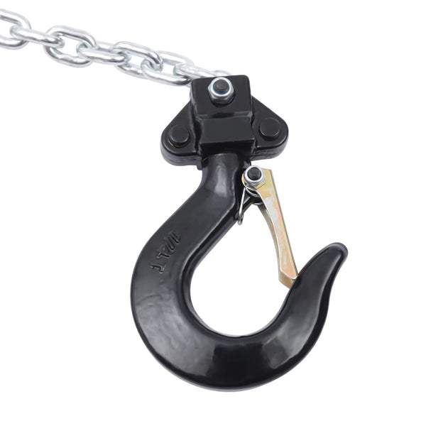Mini Lever Block Chain Hoist Manual Chain Hoist 0.25Ton 550lbs 10FT Mini Chain Hoist Mini Puller Industrial Lever Chain Hoist with Lifting Hook
