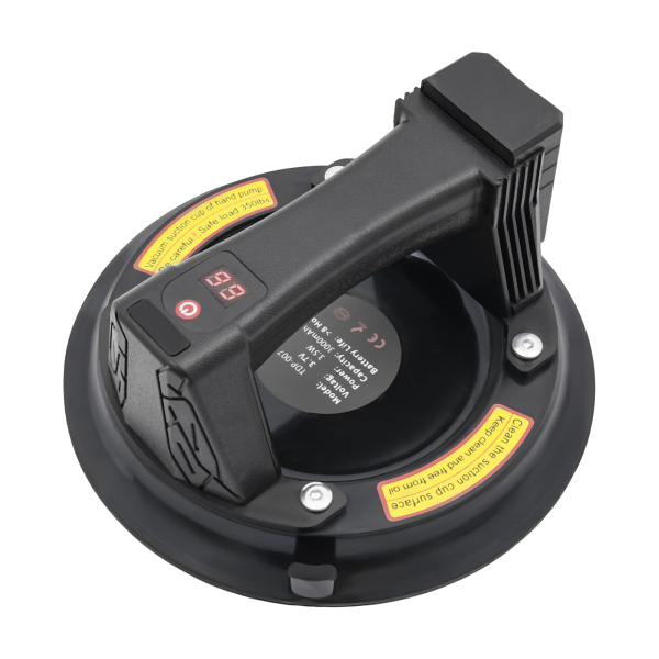 Electric Suction Cup for Glass, 8'' Digital Display Suction Cups, Automatic Vacuum Adsorption