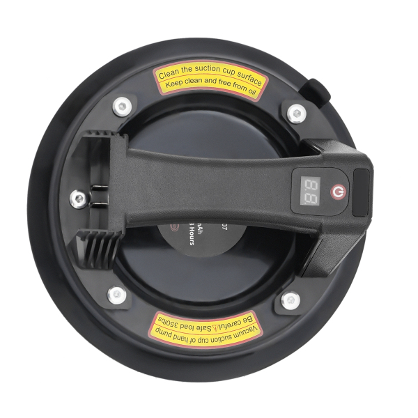 Electric Suction Cup for Glass, 8'' Digital Display Suction Cups, Automatic Vacuum Adsorption