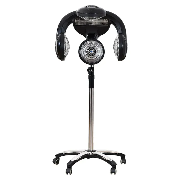 钱海审查暂时下架Oukaning 110V Standing Hair Dryer Professional Fast Hair Dryer Color Processor for Salon Beauty Barber Shop
