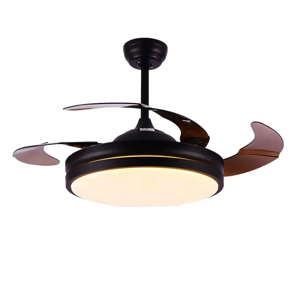 Y4293 Stealth Fan Chandelier 42 Inch With Black Remote Control-US Standard