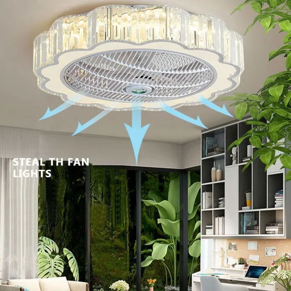 23 Inch Ceiling Fan Lights for Low Ceilings with Remote Control 3-Color Mode LED Lighting 3 Speed Copper Motor Fan 23 Inch Ceiling Fan Lights for Low Ceilings with Remote Control 3-Color Mode LED Lighting 3 Speed Copper Motor Fan