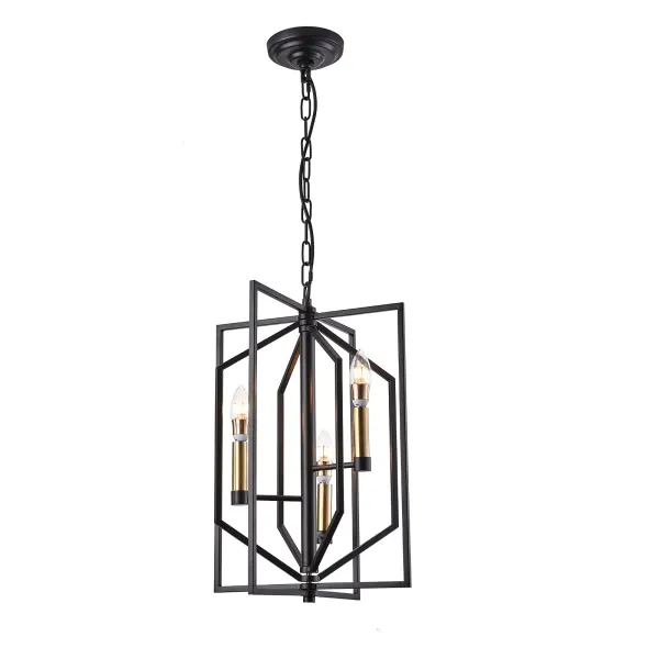 3-Lights Pendant Light Fixture, Simple Hanging Ceiling Lamp, Chandeliers Light Fixture for Kitchen Island Dining Room Bedroom