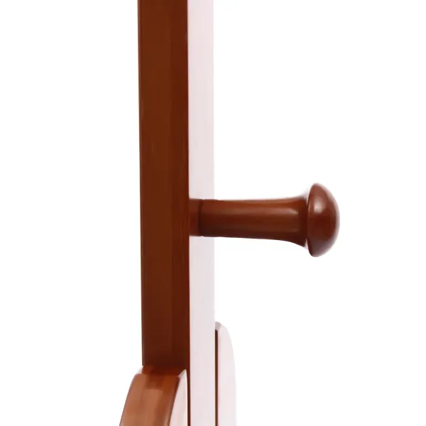 Wood Garment Rack,Heavy Duty Clothes Organizer Freestanding Clothing Rack Stand w/ Storage Drawer
