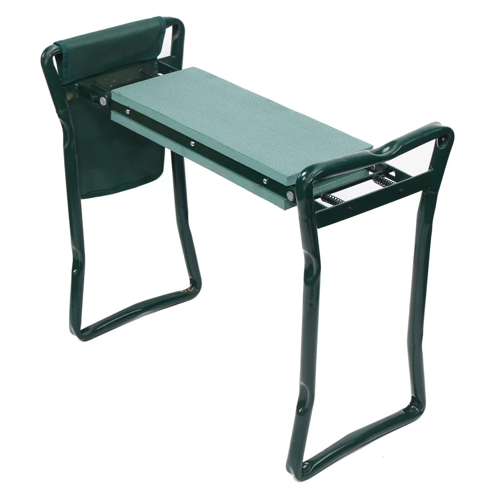 Garden Kneeler Seat Folding Garden Kneeler Bench Kneeling Soft Eva Pad Seat