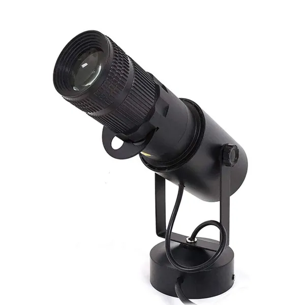 Hot 15W Led Pin Spot Light 4 Apertures Adjustable for DJ Disco Club Stage Party Wedding Show