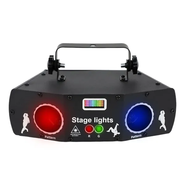 Disco Stage Party Light, 5 Eye Strobe Light Wireless Party Lights Stage Rotating Beam Lights
