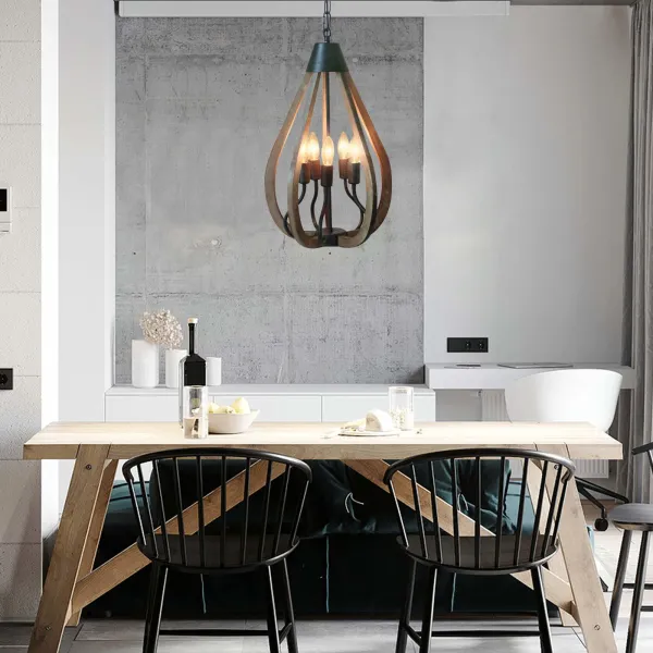 Kitchen Lights Kitchen Chandelier Rustic Pendant Lamp Island Lighting Fixture Industrial Light Fixture