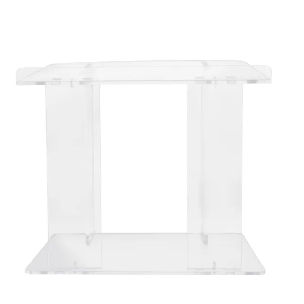 Acrylic Podium Tabletop Plexiglass School Lectern Church Pulpit Lectern Event Reception Hostess Stand