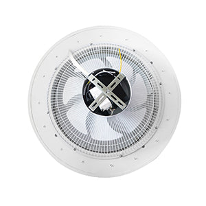 22-in Blue Starry Ceiling Fan with LED Light Kit with Remote Control