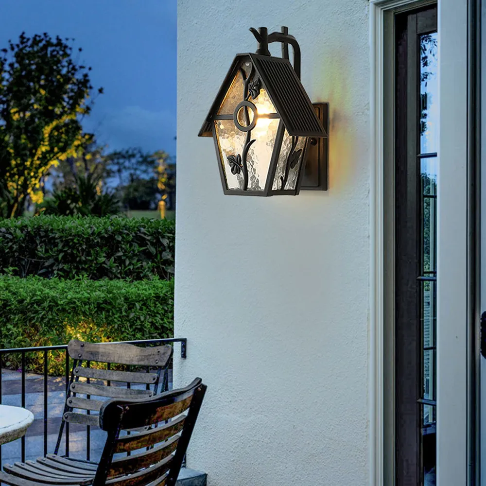 Wall Sconces Light Fixtures Exterior Wall Lamp House Shape, image size:1000x1000