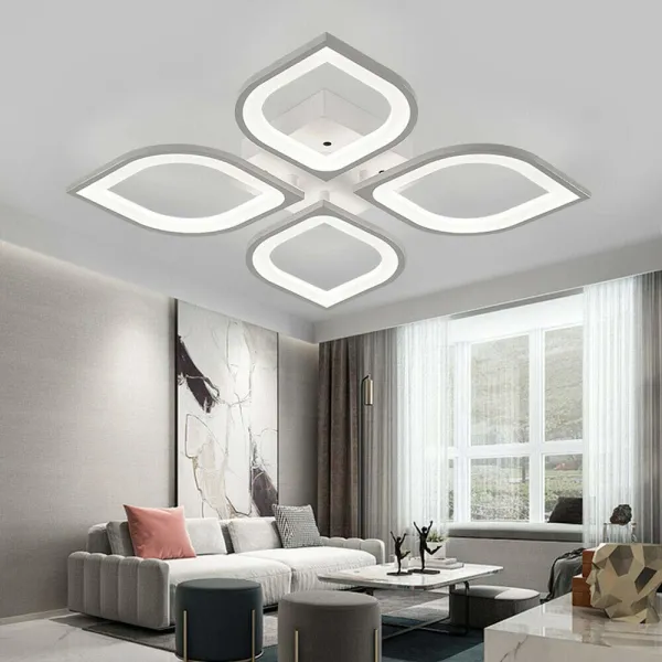 Luxury Modern Acrylic LED Ceiling Light Flush Mount Lamp for Living Room Bedroom Lamp Luxury Modern Acrylic LED Ceiling Light Flush Mount Lamp for Living Room Bedroom Lamp