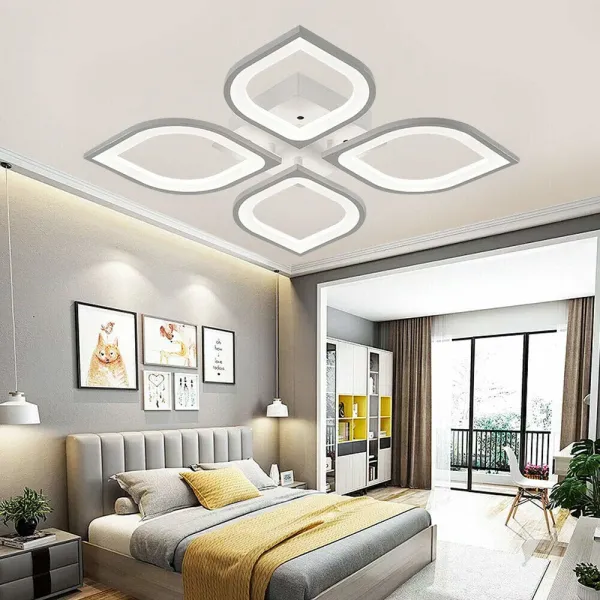 Luxury Modern Acrylic LED Ceiling Light Flush Mount Lamp for Living Room Bedroom Lamp Luxury Modern Acrylic LED Ceiling Light Flush Mount Lamp for Living Room Bedroom Lamp