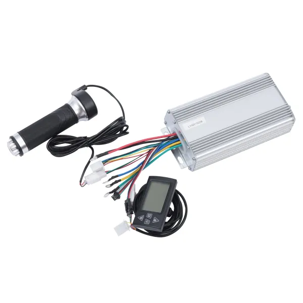 Electric Snow Bike Conversion Kits Ebike Conversion Kit Low Noise Bike Motor Kit with LCD Pedal Assistant Sensor