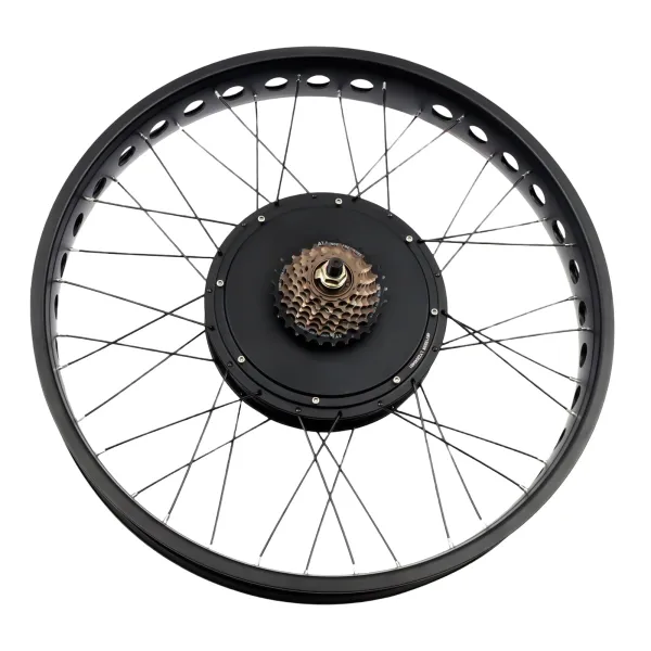 Electric Snow Bike Conversion Kits Ebike Conversion Kit Low Noise Bike Motor Kit with LCD Pedal Assistant Sensor