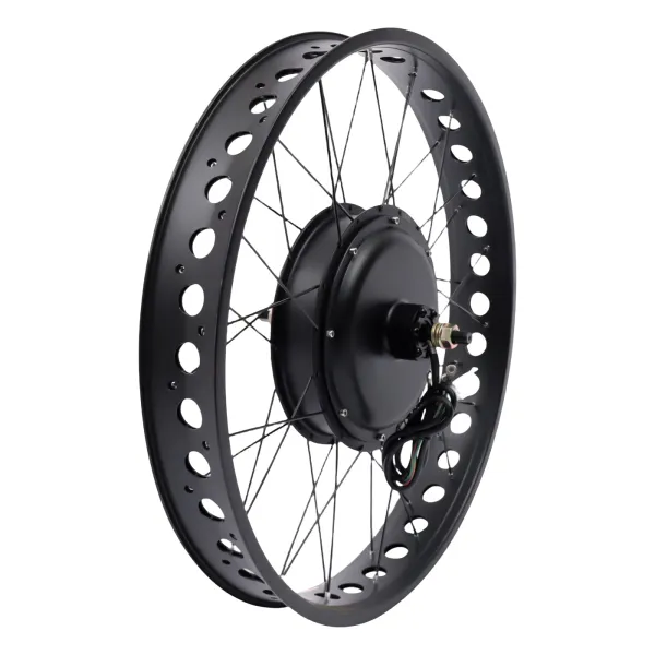 Electric Snow Bike Conversion Kits Ebike Conversion Kit Low Noise Bike Motor Kit with LCD Pedal Assistant Sensor
