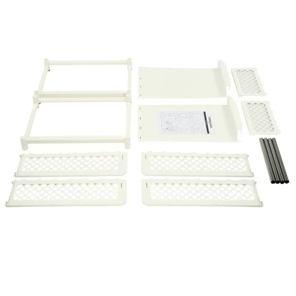 Pull Out Cabinet Organizer, Kitchen Cabinet Drawer, Under Sink Organizer - White Pull Out Cabinet Organizer, Kitchen Cabinet Drawer, Under Sink Organizer - White
