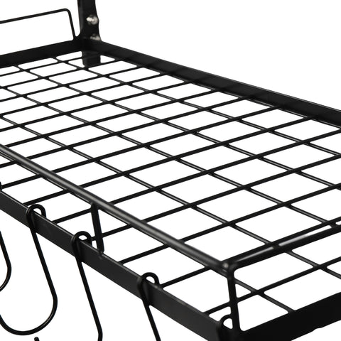 2 Tiers Pot and Pan Hanging Rack