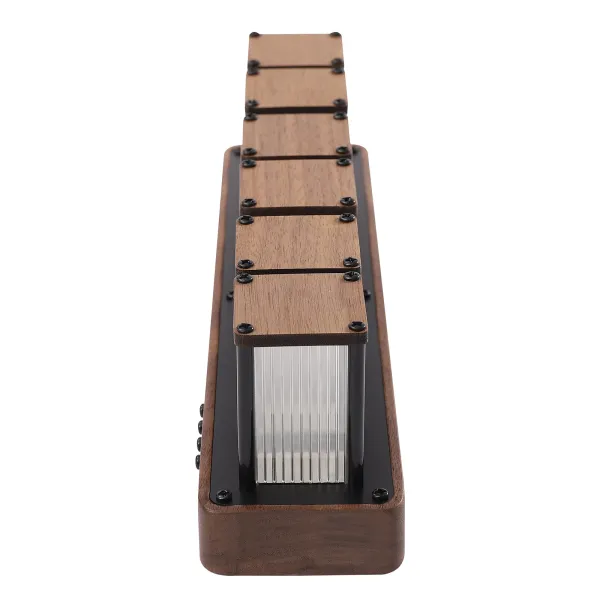 Nixie Tube Clock Wooden Digital Clock, Easy Alarm Settings and Time Display Nixie Tube Clock Wooden Digital Clock, Easy Alarm Settings and Time Display