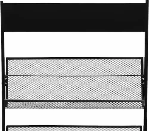 Floor-Standing Magazine Rack, Metal Newspaper Rack Display Rack,4-Tier Magazine Holder,for Magazine Files Newspapers (Black) Floor-Standing Magazine Rack, Metal Newspaper Rack Display Rack,4-Tier Magazine Holder,for Magazine Files Newspapers (Black)