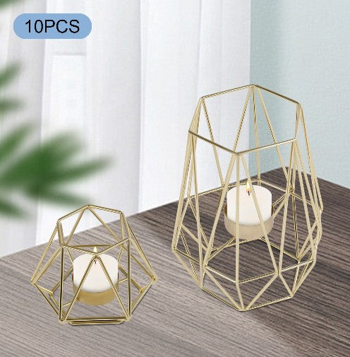 10 Pcs Tea Light Votive Candle Holders