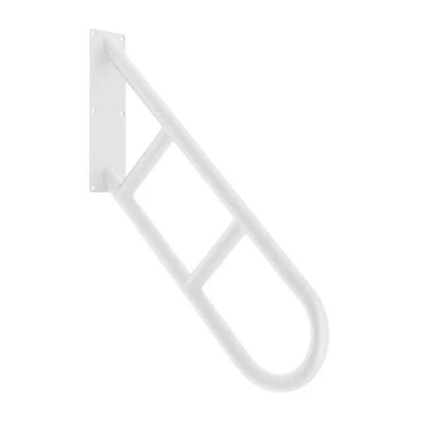Wall Mount,Hand Rails for Stairs Outdoor Handrail Garage Railing White Finished Wall Mount,Hand Rails for Stairs Outdoor Handrail Garage Railing White Finished