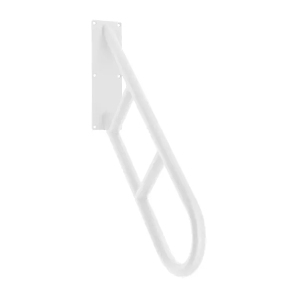 Wall Mount,Hand Rails for Stairs Outdoor Handrail Garage Railing White Finished Wall Mount,Hand Rails for Stairs Outdoor Handrail Garage Railing White Finished
