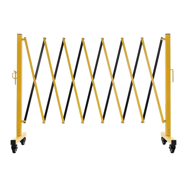 3.5m Expandable Fence Driveway Gate Portable Barricade Driveway Security Barrier
