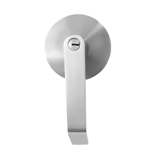 Panic Bar Exit Device Silver, Push Bar for Exit Doors & Exit Lever with Key, Warning Strike Bar with Warning Stickers Panic Bar Exit Device Silver, Push Bar for Exit Doors & Exit Lever with Key, Warning Strike Bar with Warning Stickers