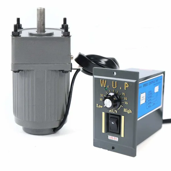 110V 15W 125RPM Single Phase Worm Gear Motor High Torque Deceleration Speed Reduction Motor Gearmotor Reducer