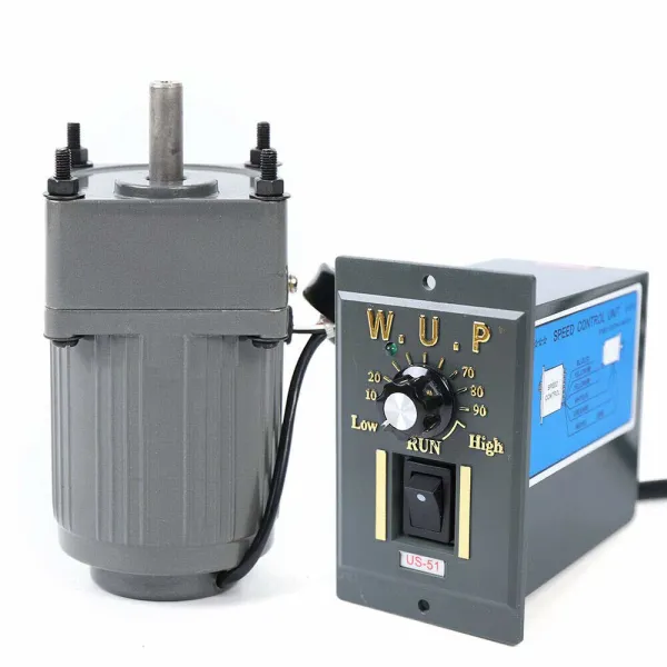 110V 15W 125RPM Single Phase Worm Gear Motor High Torque Deceleration Speed Reduction Motor Gearmotor Reducer