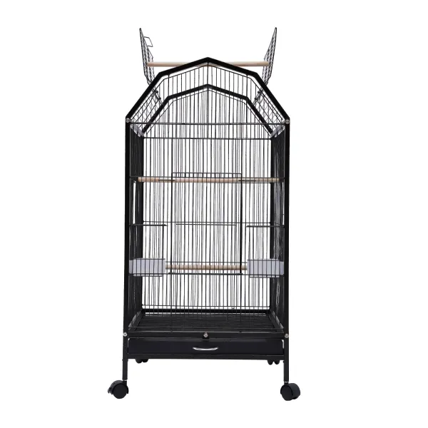 Parakeet Bird Cage with Stand Metal Pet Bird Flight Cages Large Finch Bird Cage Parakeet Bird Cage with Stand Metal Pet Bird Flight Cages Large Finch Bird Cage
