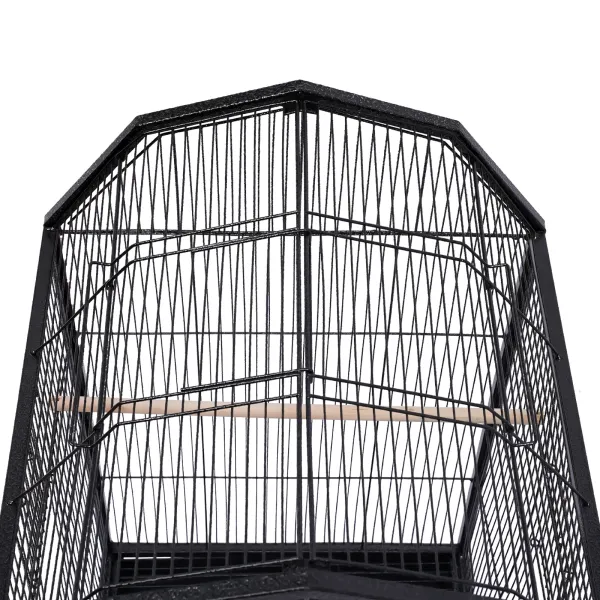 Parakeet Bird Cage with Stand Metal Pet Bird Flight Cages Large Finch Bird Cage Parakeet Bird Cage with Stand Metal Pet Bird Flight Cages Large Finch Bird Cage