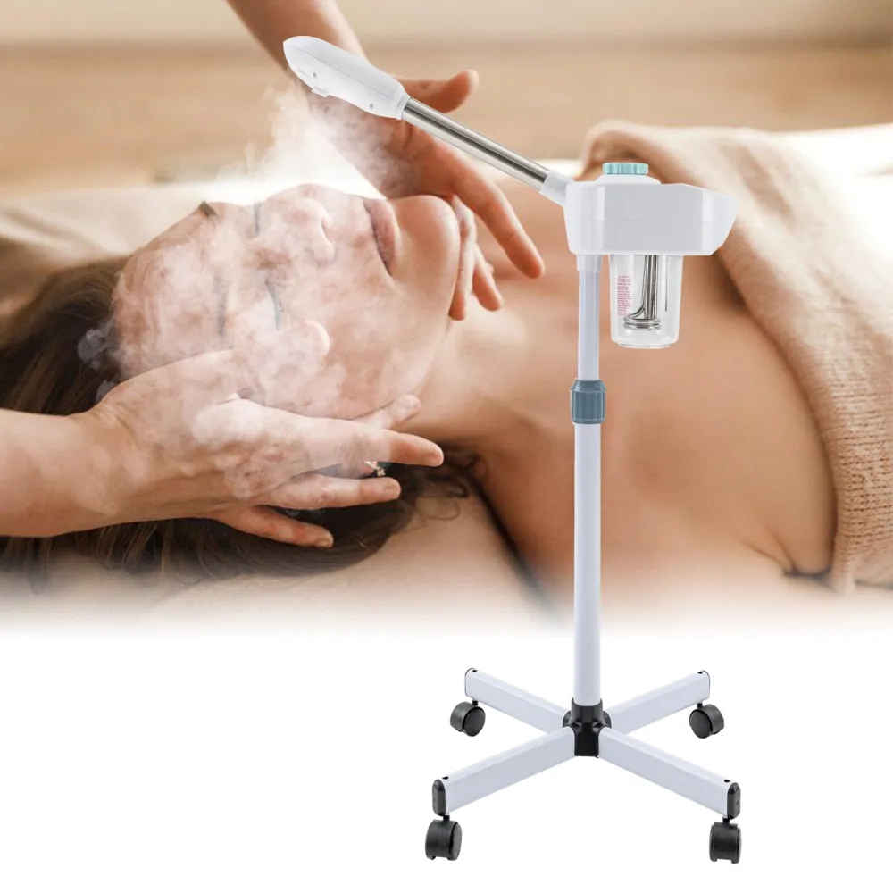 钱海审查暂时下架Facial Steamer for Esthetician, Professional Facial Steamer w/ Herbal & Aromatherapy, Spa Salon Face Steamer