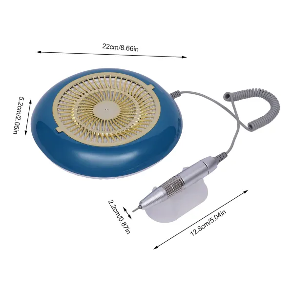 Nail Dust Collector For Acrylic Nails With Nail Drill Kit 35000RPM Electric Nail Drill Filter Type Vacuum Cleaner Nail Dust Collector For Acrylic Nails With Nail Drill Kit 35000RPM Electric Nail Drill Filter Type Vacuum Cleaner