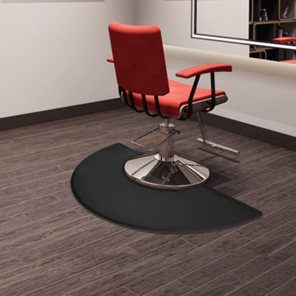 Salon Comfort Mat 3x5ft Anti-Fatigue Hair Stylist Floor Mat with Half-Circle for Barber Shop Chair Base Salon Comfort Mat 3x5ft Anti-Fatigue Hair Stylist Floor Mat with Half-Circle for Barber Shop Chair Base