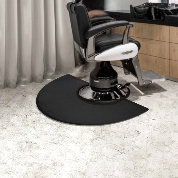 Salon Comfort Mat 3x5ft Anti-Fatigue Hair Stylist Floor Mat with Half-Circle for Barber Shop Chair Base Salon Comfort Mat 3x5ft Anti-Fatigue Hair Stylist Floor Mat with Half-Circle for Barber Shop Chair Base